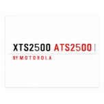 XTS2500  Postcards