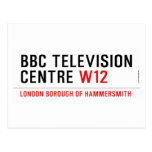 BBC TELEVISION CENTRE  Postcards