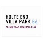 HOLTE END VILLA PARK  Postcards