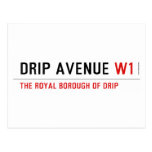 Drip Avenue  Postcards