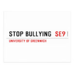Stop Bullying   Postcards
