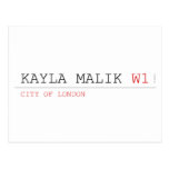 Kayla malik  Postcards