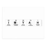 IMYAH  Postcards
