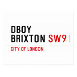 DBOY BRIXTON  Postcards