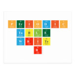 Periodic
 Table
 Write
 r  Postcards