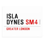 Isla  Dynes  Postcards
