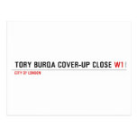 Tory Burqa Cover-up close  Postcards