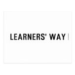 Learners' Way  Postcards