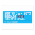 boothtown boys  brigade  Postcards