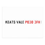 Keats Vale  Postcards