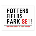 potters fields park  Postcards