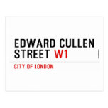 Edward Cullen Street  Postcards