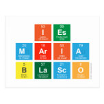IES
 MARIA 
 BLASCO  Postcards