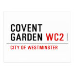 COVENT  GARDEN  Postcards