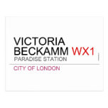 Victoria  Beckamm  Postcards