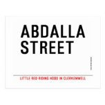 Abdalla  street   Postcards