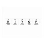 Kiyof  Postcards