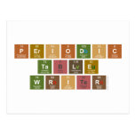 Periodic
 Table
 Writer  Postcards