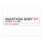 ANASTASIA BABY  Postcards