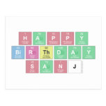 Happy 
 Birthday
 Sanj  Postcards