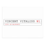 vincent vitaliss  Postcards