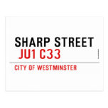 SHARP STREET   Postcards