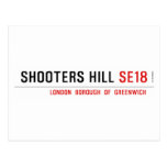 Shooters hill  Postcards