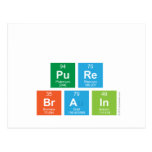 
 pure
 brain  Postcards