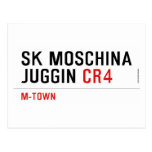SK MOSCHINA JUGGIN  Postcards