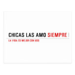 Chicas las amo  Postcards