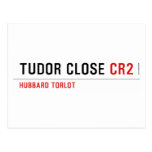 TUDOR CLOSE  Postcards