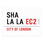 sha la la  Postcards