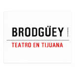 BRODGÜEY  Postcards