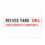 Reeves Yard   Postcards