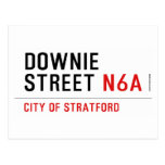 Downie Street  Postcards