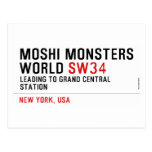 mOSHI mONSTERS wORLD  Postcards