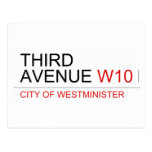 third avenue  Postcards