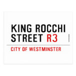 king Rocchi Street  Postcards