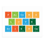 Falcons
 love
 Science  Postcards