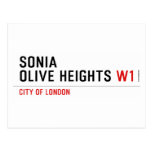 Sonia olive heights  Postcards