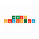 Honors
 Chemistry   Postcards