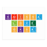 Karissa
 Love
 Oksa  Postcards