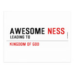 awesome  Postcards