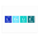 leslie  Postcards