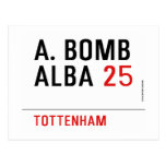 A. BOMB ALBA  Postcards