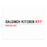 Dalginch Kitchen  Postcards