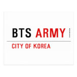 bts  Postcards