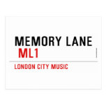 Memory Lane   Postcards