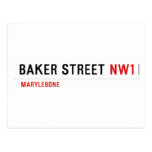 Baker Street  Postcards