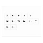 Happy
 Birthday
 Sir  Postcards